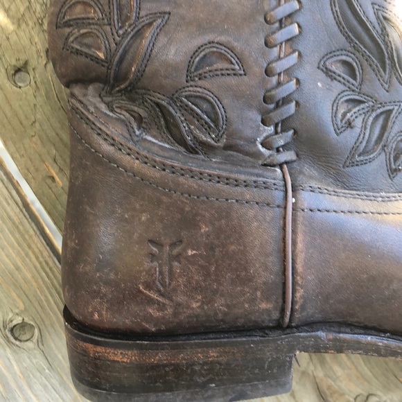 Frye Wyatt Overlay Boots - Picture 8 of 8